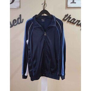 NBN Gear Shades of Blue and White Full Zip Men's Jacket Size XL